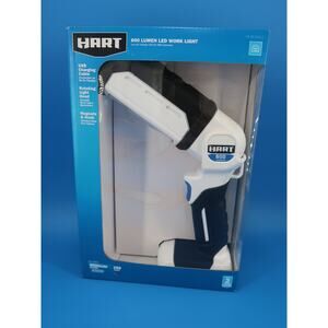 HART 600 Lumens LED Work Light Includes 2000mAh Battery & USB Charging Cable